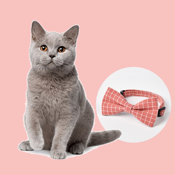 British style pet dog bow tie teddy puppies cat small dog pet accessories